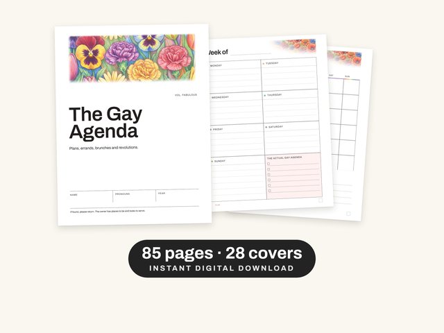 The Gay Agenda: Cover