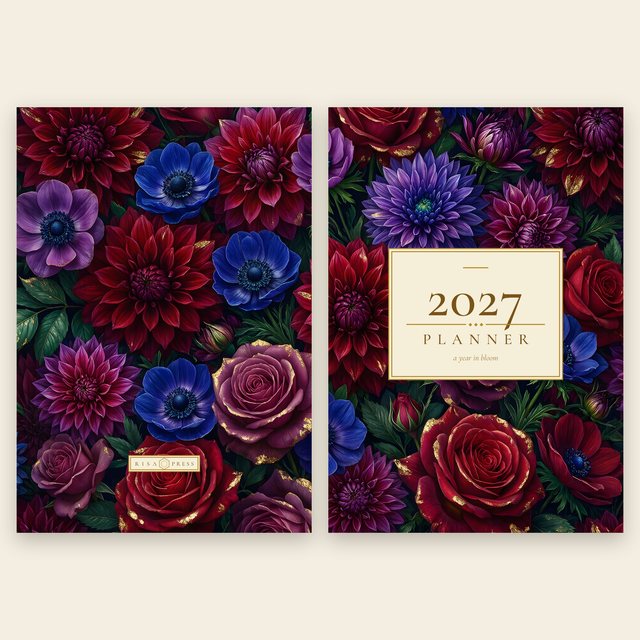 2027 Agenda Book: Front and back