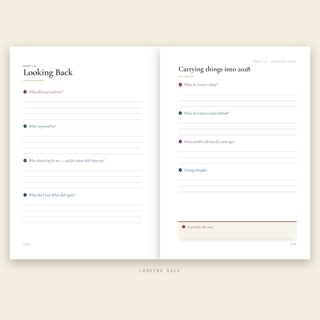 2027 Agenda Book: Lookback